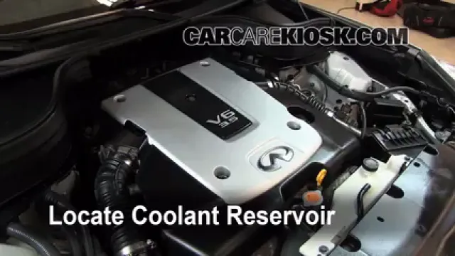 2008 Infiniti EX35 Journey 3.5L V6 Refrigerante (anticongelante) Sellar pérdidas